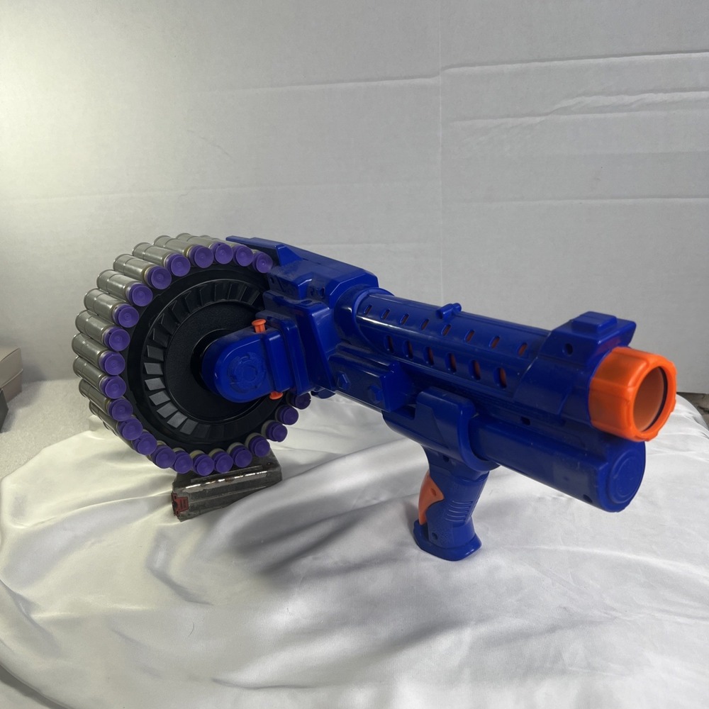 2013 Buzz Bee Side Winder Air Warrior Soft Dart Blasting Toy Gun‎ Rotating Drum